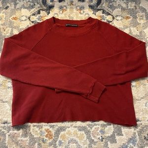 Brandy Melville Cropped Crewneck. One Size.